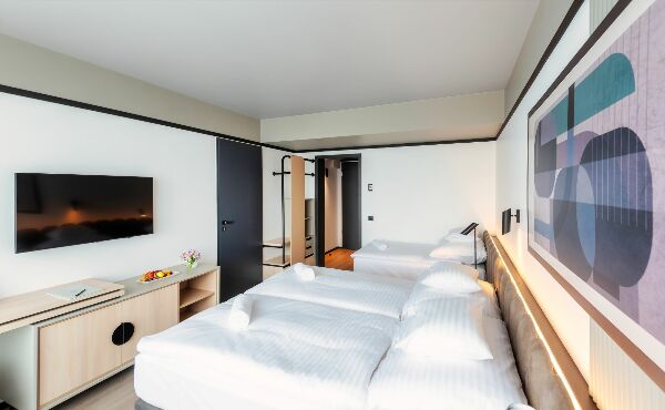 Hunguest Bük, Premium dvoulůžkový pokoj s přistýlkou (východní budova) - all inclusive