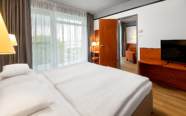 Hunguest Bük, Apartmán (ložnice + obývací pokoj) (západní budova) - s polopenzí